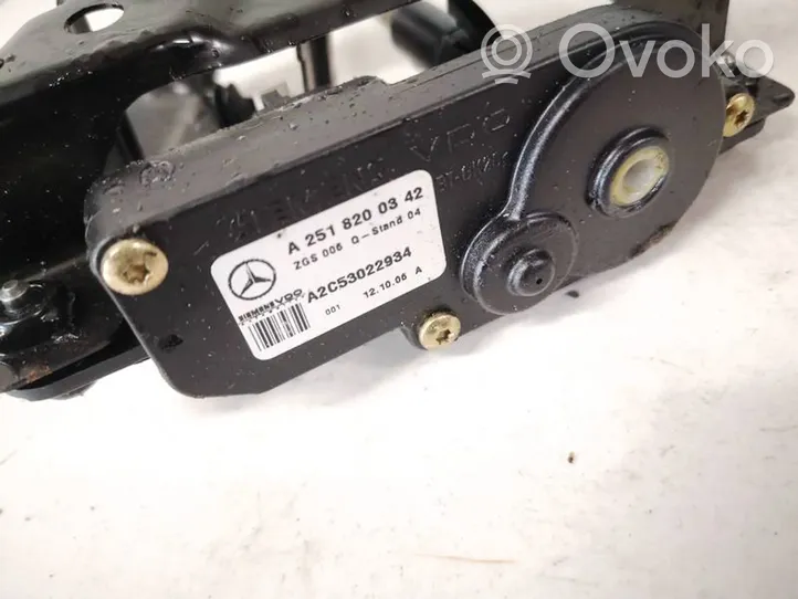 Mercedes-Benz GL X164 Cita veida sensors a2518200342