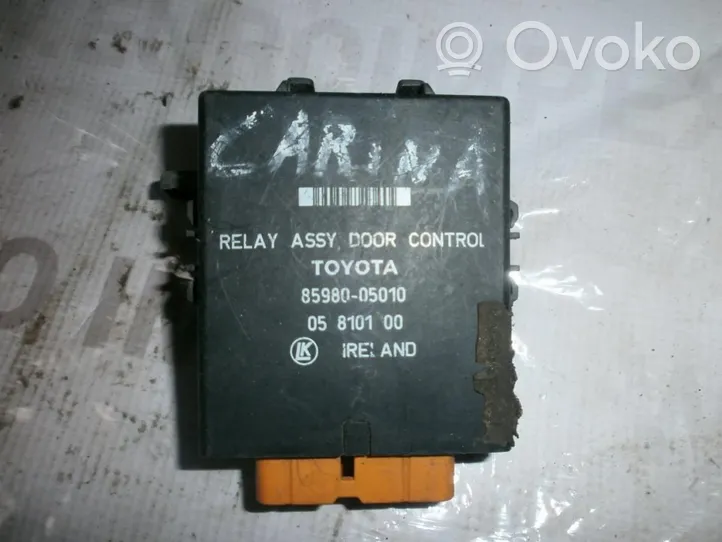 Toyota Carina T190 Durų elektronikos valdymo blokas 8598005010