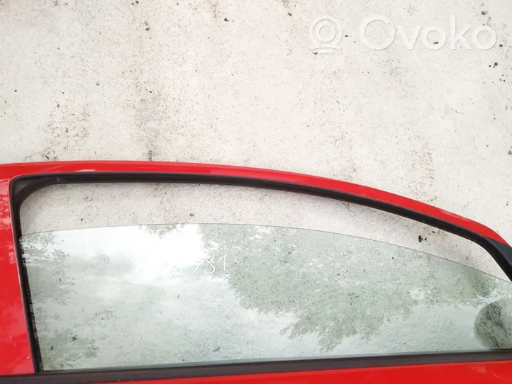 Opel Corsa D Front door window glass four-door 