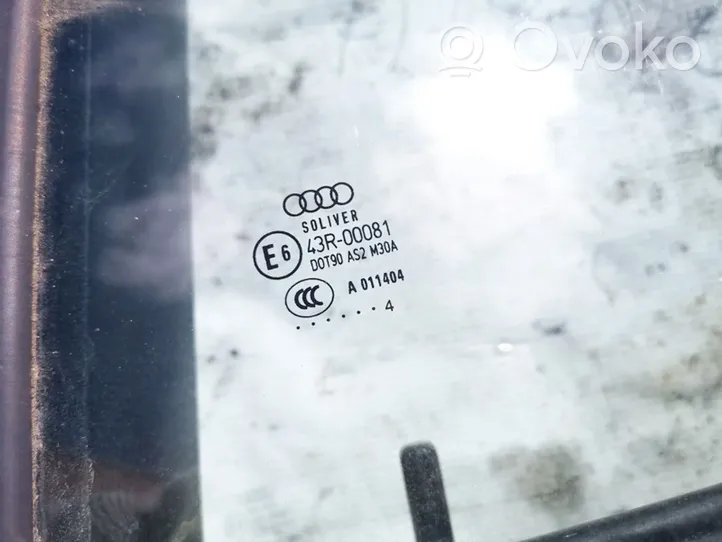 Audi A6 S6 C5 4B Szyba drzwi tylnych 