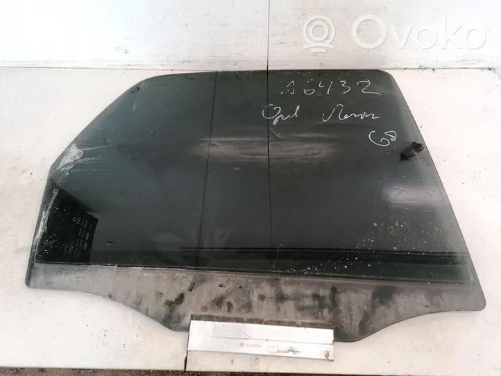 Opel Meriva A Vetro del finestrino della portiera posteriore 93292392