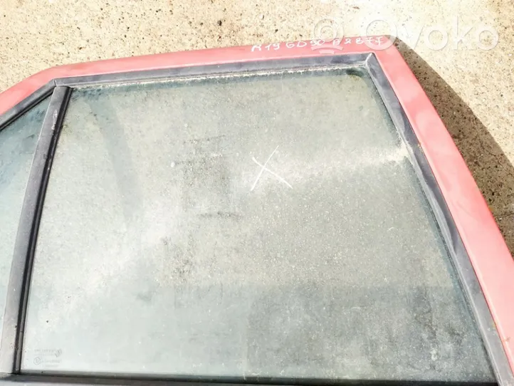 Renault 19 Rear door window glass 