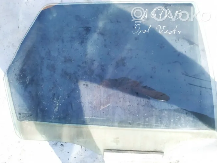 Opel Vectra B Rear door window glass 