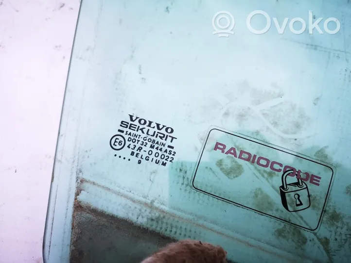 Volvo S40, V40 Szyba drzwi przednich 
