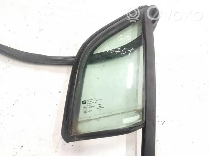 Opel Mokka Szyba karoseryjna drzwi tylnych 43r004583