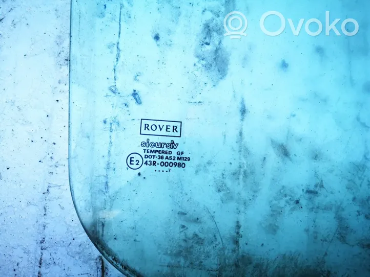 Rover 214 - 216 - 220 Szyba drzwi tylnych 
