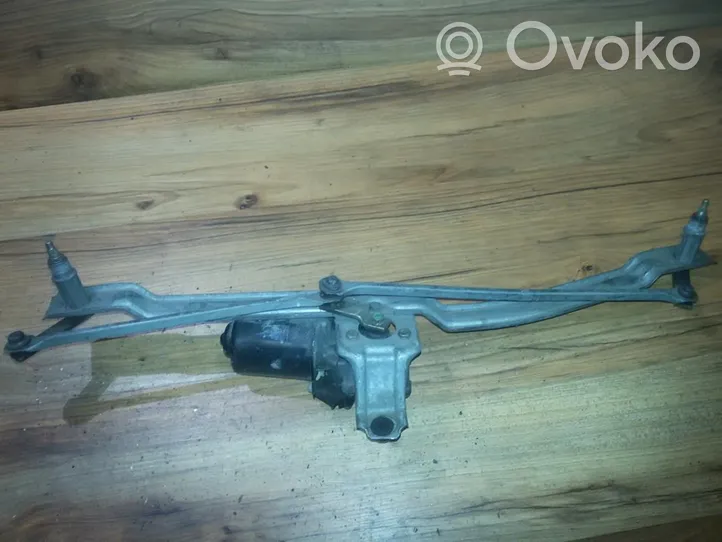 Volkswagen Golf II Front wiper linkage and motor 91955605