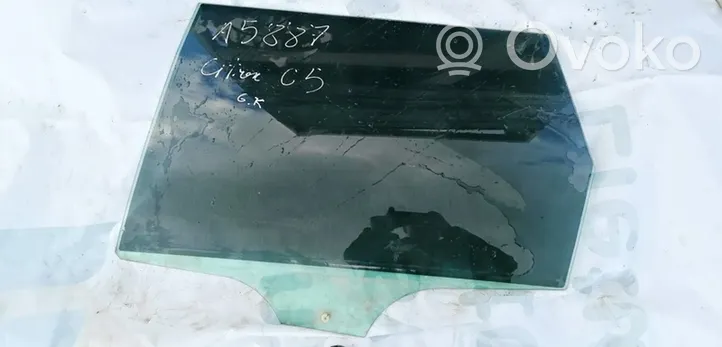 Citroen C5 Pagrindinis galinių durų stiklas 