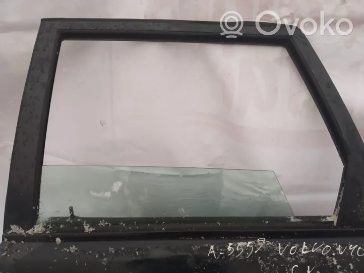 Volvo S40, V40 Rear door window glass 