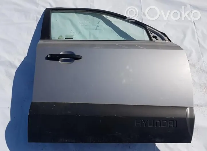 Hyundai Tucson JM Priekinės durys sidabrines