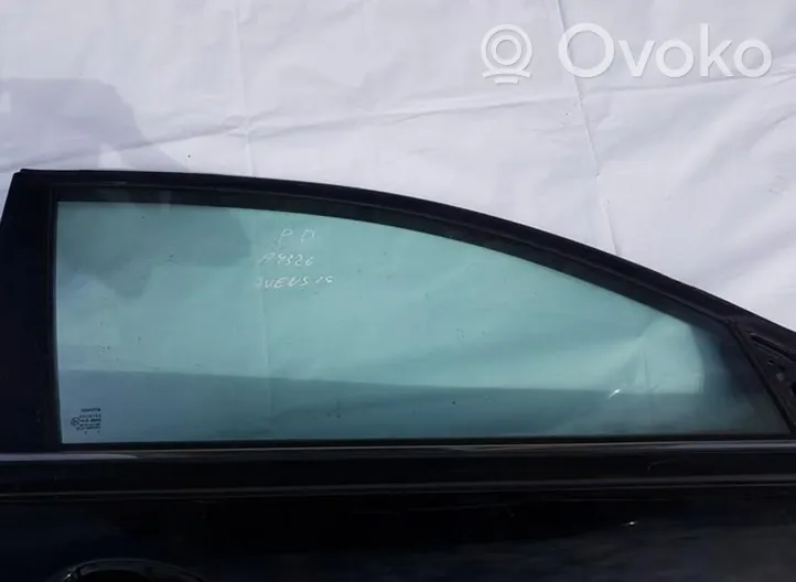 Toyota Avensis T250 Front door window glass four-door 