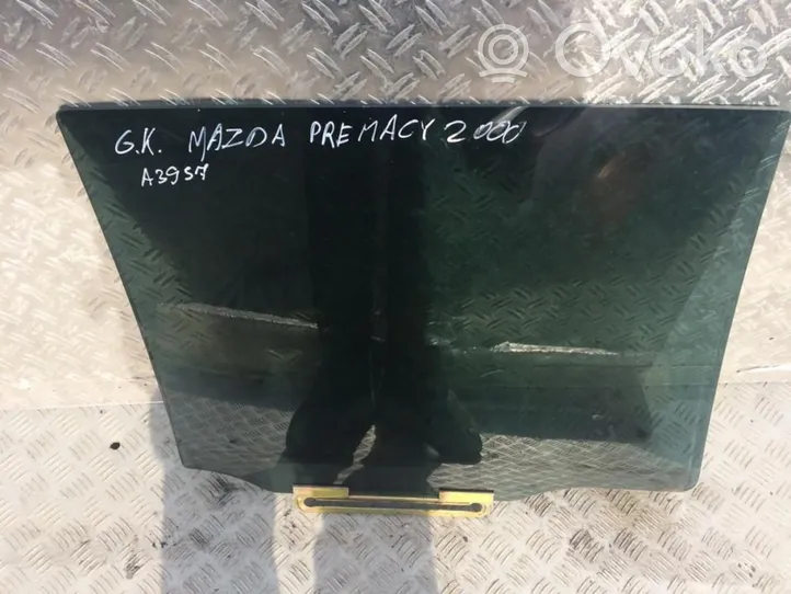 Mazda Premacy Vitre de fenêtre porte arrière AS3