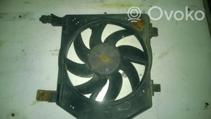 Ford Fiesta Radiator cooling fan shroud 