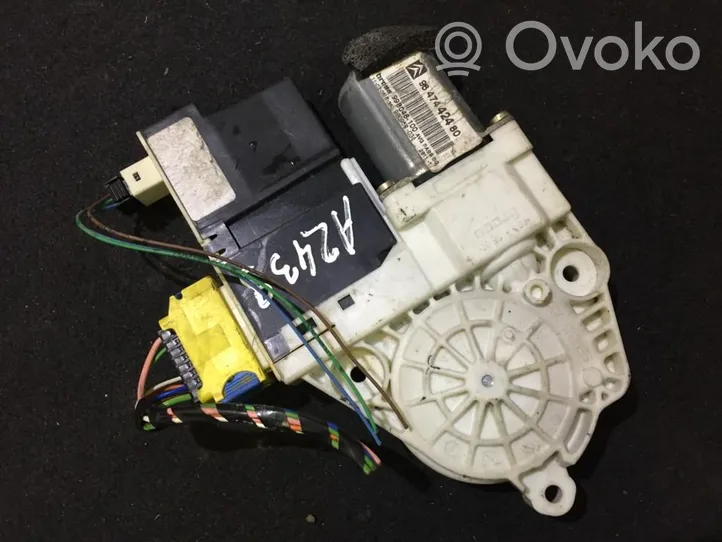 Citroen C4 I Front door window regulator motor 9647442480