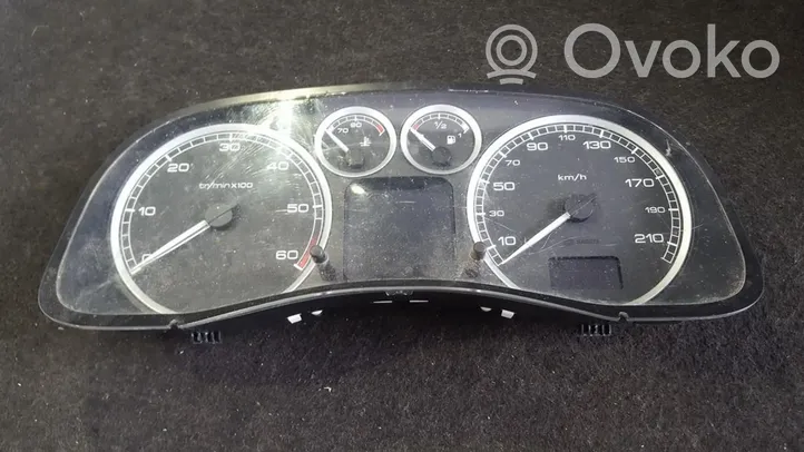 Peugeot 307 Compteur de vitesse tableau de bord P9655476580G00