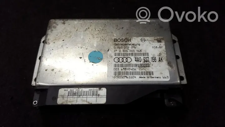 Audi 100 S4 C4 Pavarų dėžės valdymo blokas 4a0927156ak