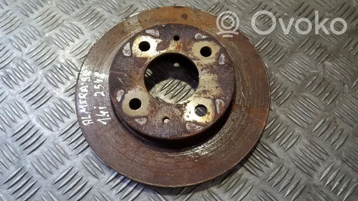 Nissan Almera Priekšējais bremžu disks 