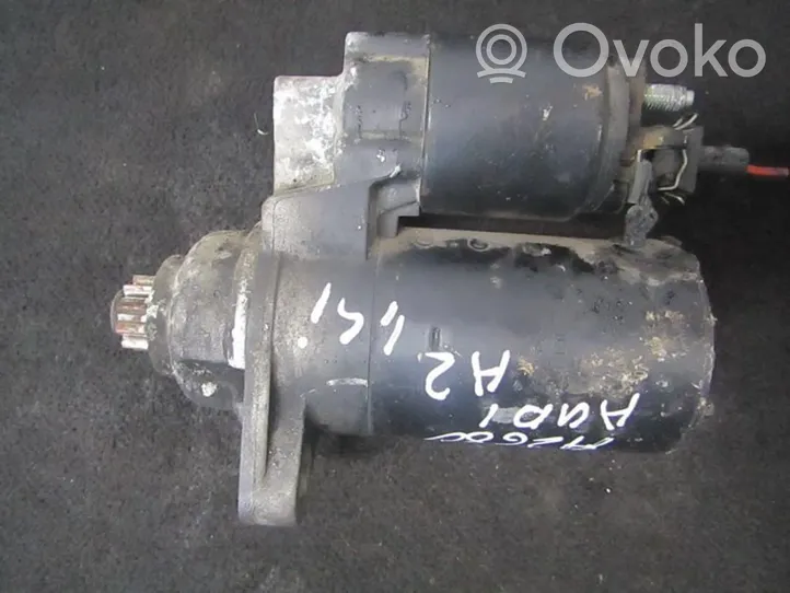 Audi A2 Starter motor 0001121016