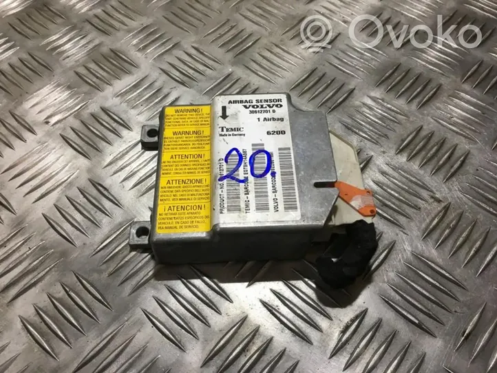 Volvo S70  V70  V70 XC Unidad de control/módulo del Airbag 30612701d