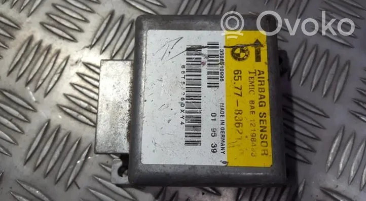 BMW 5 E34 Module de contrôle airbag 65778362119