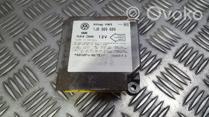 Seat Ibiza II (6k) Airbag control unit/module 1J0909609