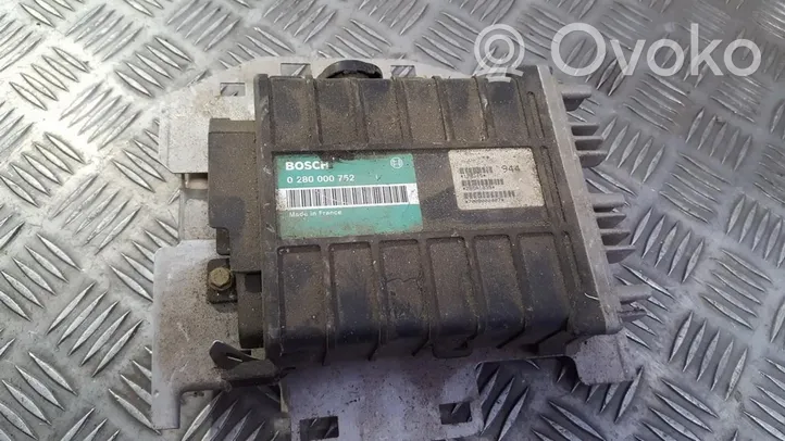 Citroen ZX Sterownik / Moduł ECU 0280000752