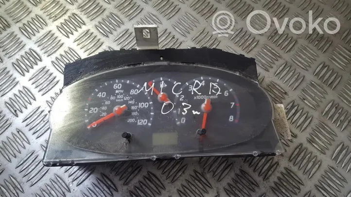 Nissan Micra Compteur de vitesse tableau de bord ax770