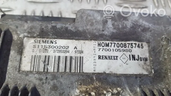 Renault Scenic I Centralina/modulo del motore hom7700875745