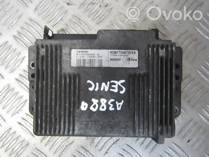 Renault Scenic I Centralina/modulo del motore 7700105980