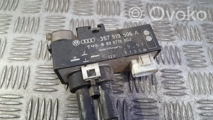 Volkswagen PASSAT B4 Jäähdytyspuhaltimen rele 357919506a