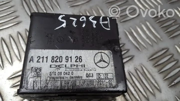 Mercedes-Benz C W203 Boîtier module alarme A2118209126