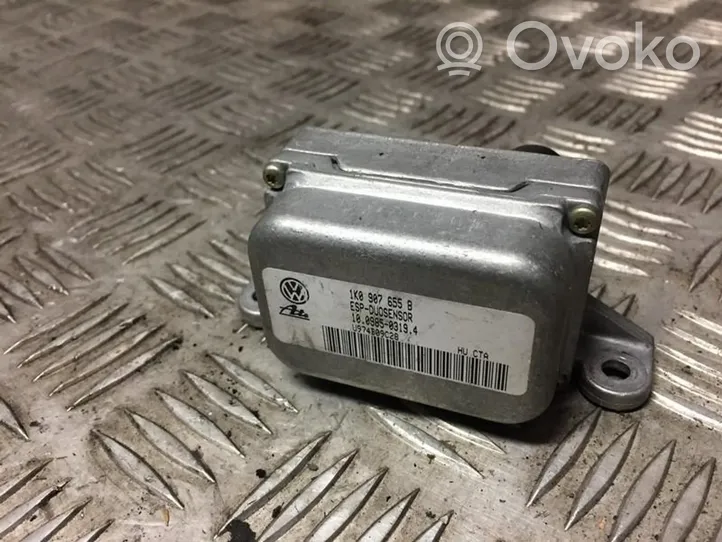 Volkswagen Golf V Sensore di imbardata accelerazione ESP 1k0907655b