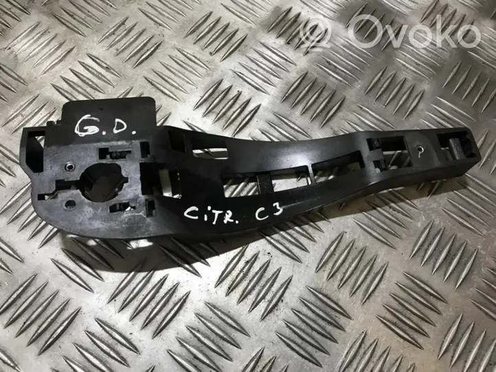 Citroen C3 Klamka zewnętrzna drzwi 9650444380