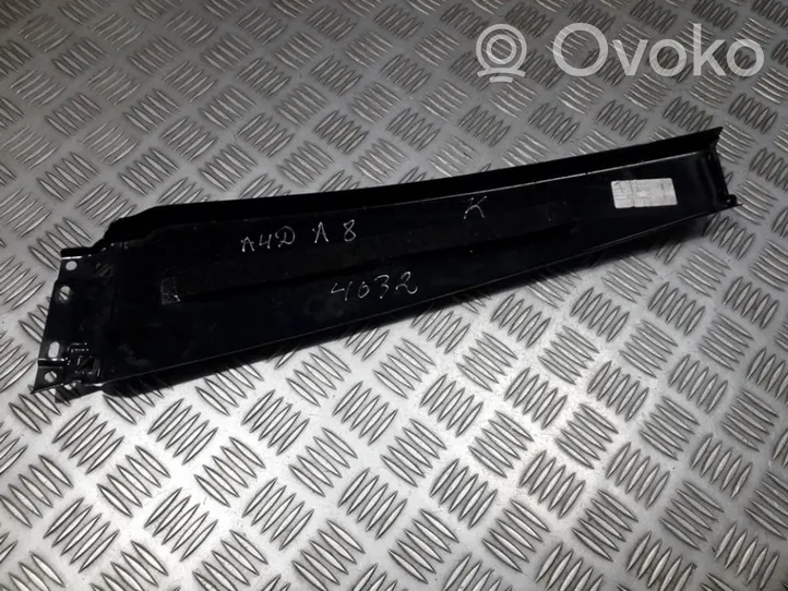 Audi A8 S8 D3 4E Rivestimento modanatura del vetro della portiera anteriore 4e0853289a