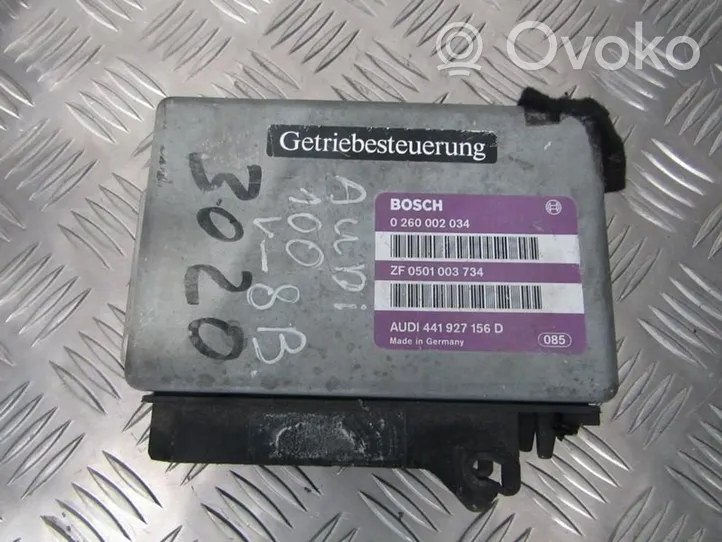 Audi V8 Calculateur moteur ECU 0260002034