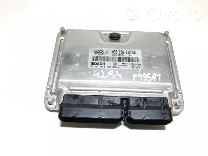 Volkswagen PASSAT B5.5 Sterownik / Moduł ECU 038906019er