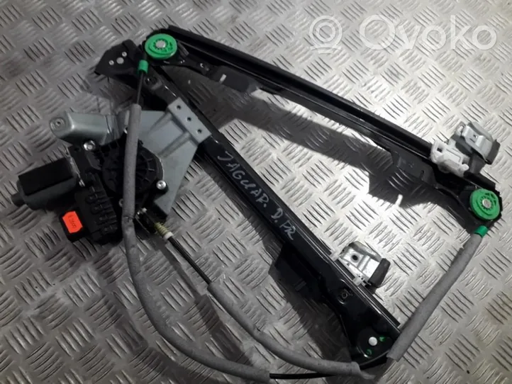 Jaguar X-Type Sliding door window regulator with motor 