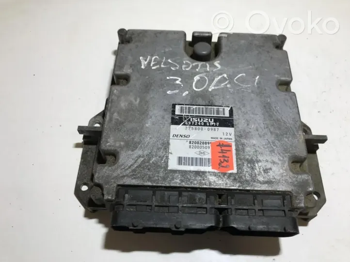 Renault Vel Satis Calculateur moteur ECU 8972406917