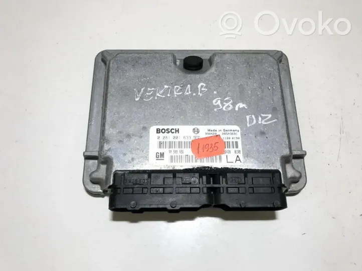 Opel Vectra B Sterownik / Moduł ECU 0281001633