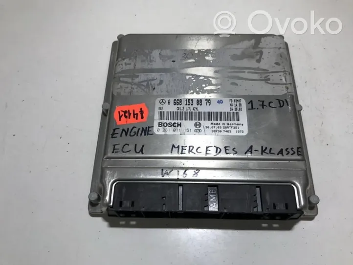 Mercedes-Benz A W168 Sterownik / Moduł ECU a6681530879