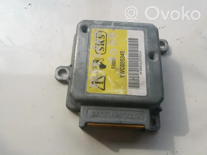 Land Rover Freelander Module de contrôle airbag YWC000340