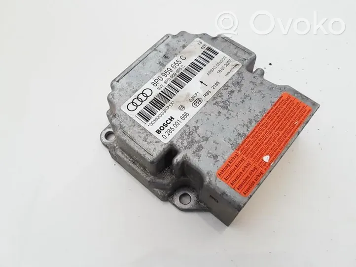 Audi A3 S3 8P Turvatyynyn ohjainlaite/moduuli 8p0959655c