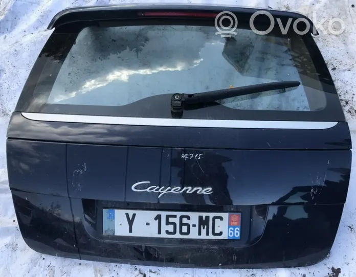 Porsche Cayenne (9PA) Portellone posteriore/bagagliaio melynas