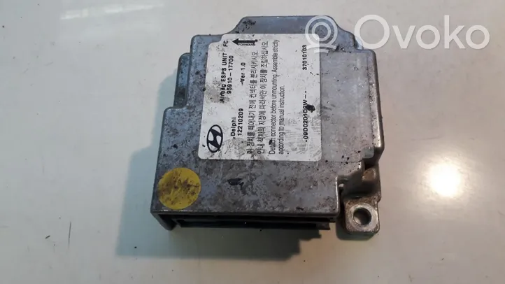 Hyundai Matrix Airbag control unit/module 9591017700