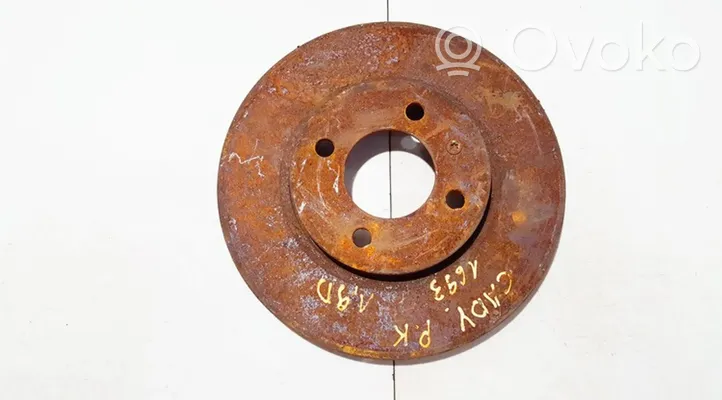 Volkswagen Caddy Front brake disc ventiliuojamas