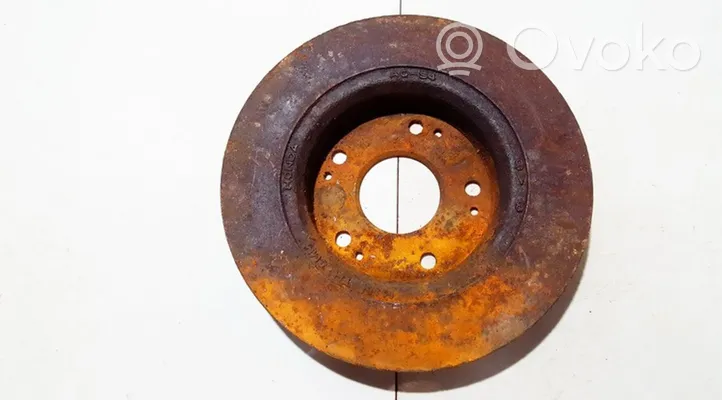 Honda Accord Rear brake disc neventiliuojamas