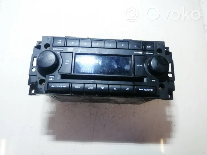 Chrysler PT Cruiser Radio/CD/DVD/GPS-pääyksikkö p05091509af