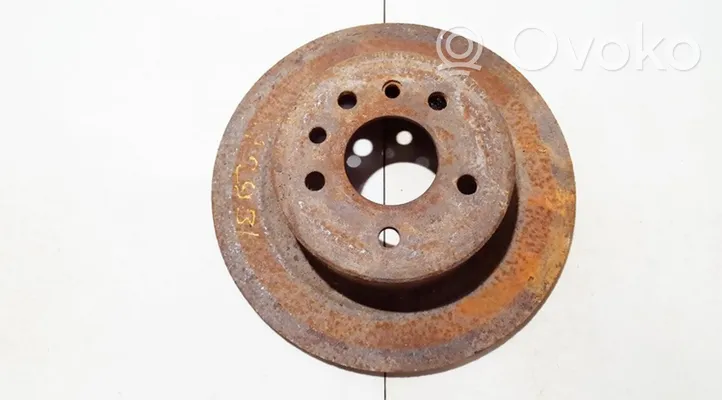 Opel Omega B1 Rear brake disc neventiliuojamas