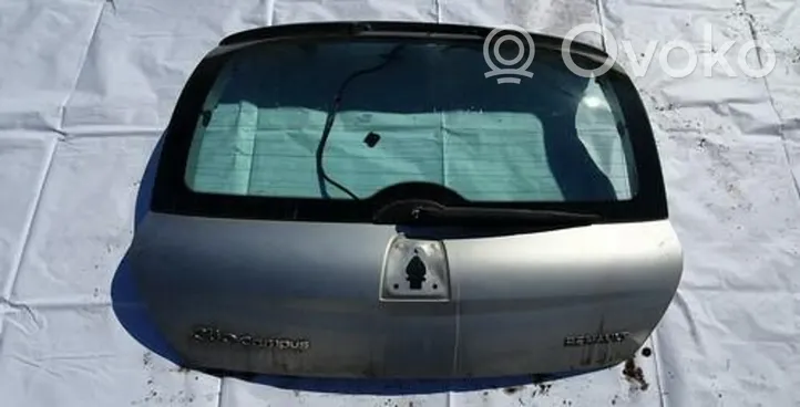 Renault Clio II Tailgate/trunk/boot lid sidabrinis