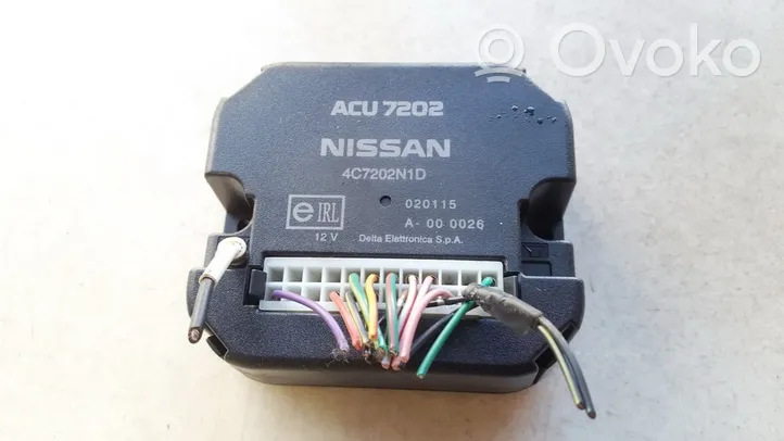 Nissan X-Trail T30 Centralina/modulo allarme 4C7202N1D